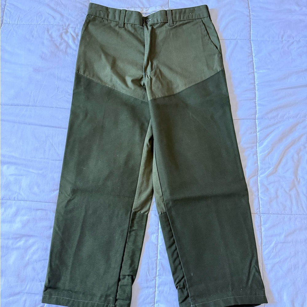 Rattlers Brand Briar Pants Green Made In USA Hunting Hiking Brush